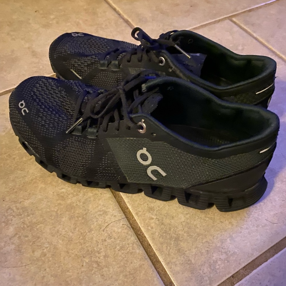 On cloud shoes
